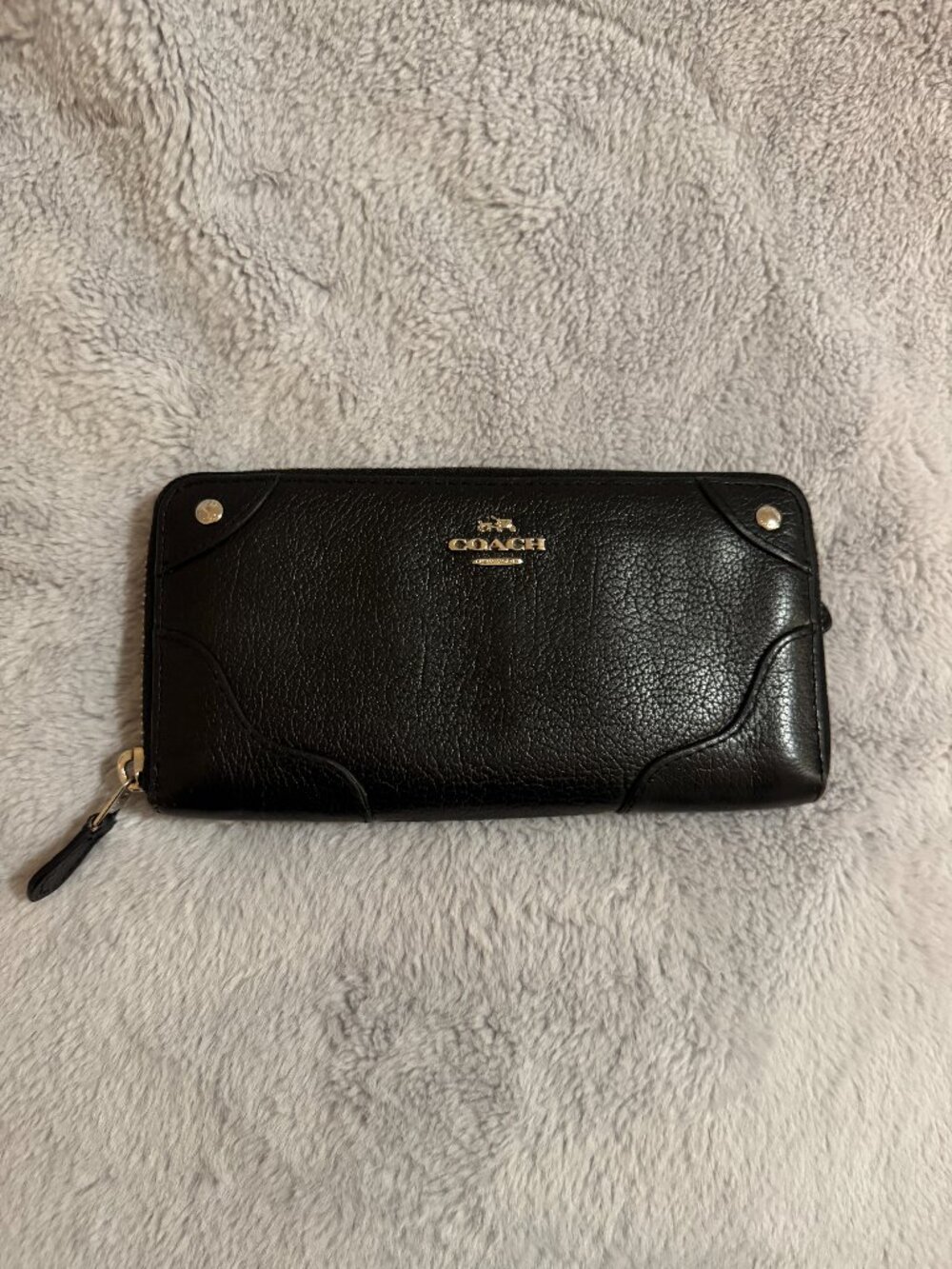 Coach Mickie Accordion Zip Wallet (Style F55404)